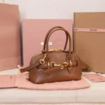 Miu Miu Aventure Nappa Leather Bag